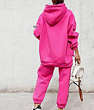 Теплий жіночий костюм на флісі Oversize, фото 5