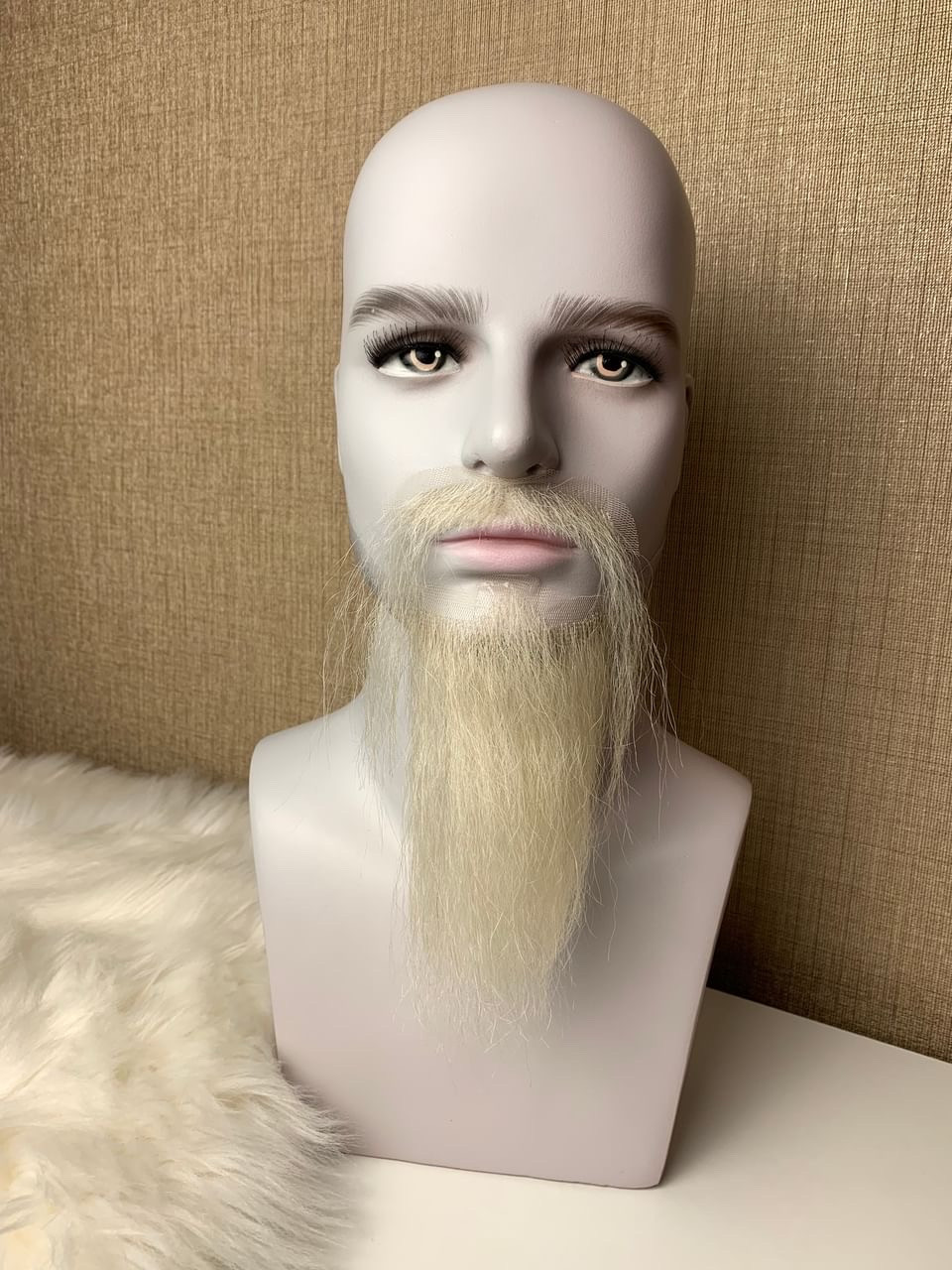 🧔Реалистичная НАКЛАДНАЯ БОРОДА и Усы — Купить накладку на сетке ...