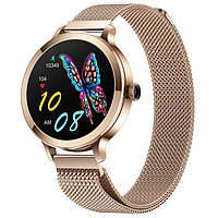 Изысканные женские смарт часы с множеством функций Smart VIP Lady Pro Gold