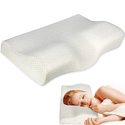 Подушка ортопедична 50х10х30см з ефектом пам'яті, TV50092 / Анатомічна подушка для сну