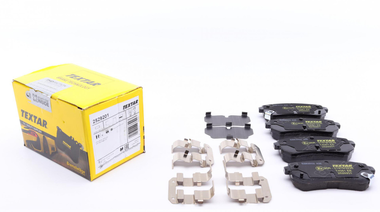 Textar 2529201 Колодки гальмівні задні Kia Cee'd SW, Cee'd, PRO Cee'd, Sportage III, Cerato II, Cerato Koup II