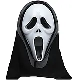 Карнавальна маска Крик з капюшоном, фото 2