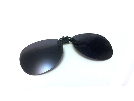 Чорні кліпси для окулярів авіатори Polarized, фото 1