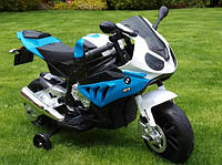 Детский Электро-мотоцикл BMW JT 528 свет фар и звук двигателя
