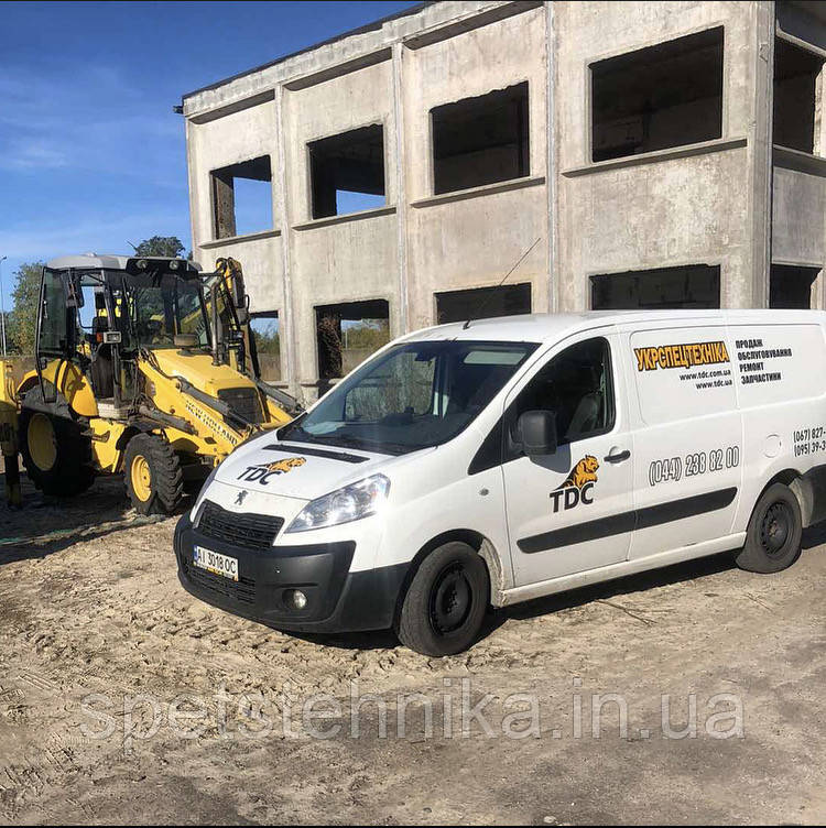 Діагностика екскаватора-навантажувача New Holland LB110