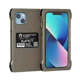 Чохол протиударний Juggernaut IPHONE 13 IMPCT PHONE CASE, Розмір: Medium, Колір: Flat Dark Earth