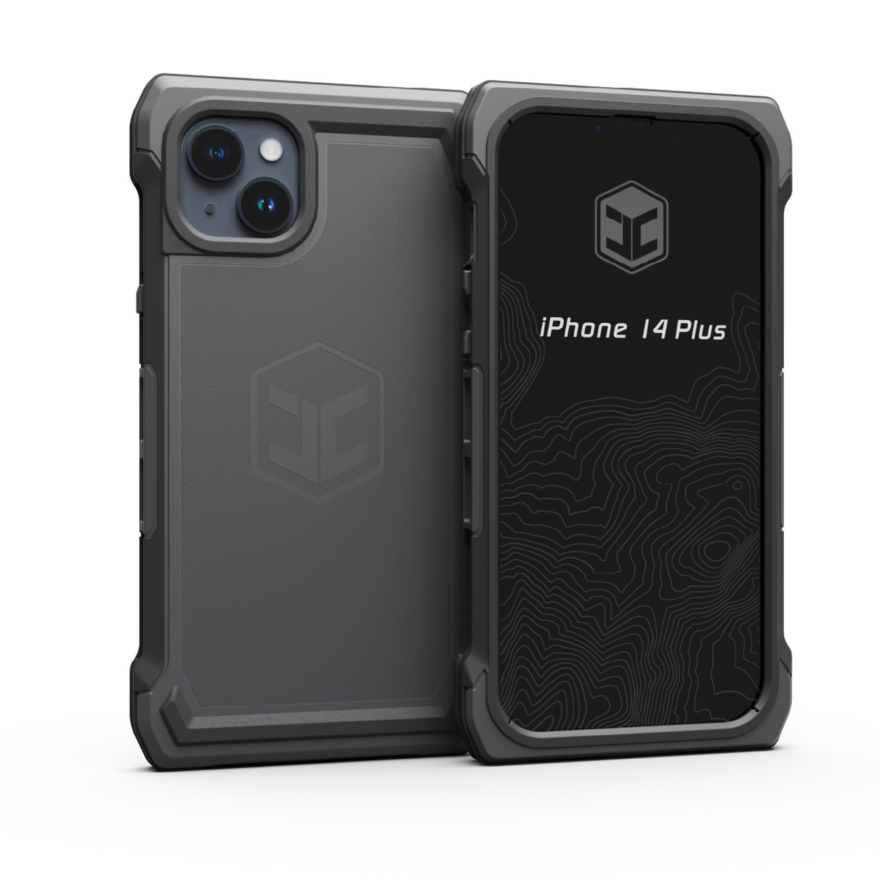 Чохол протиударний Juggernaut iPhone 14+ (Plus) ENDVR Phone Case, Розмір: Large, Колір: Gunmetal, JG.ENDVR.IP14P-GM, фото 1