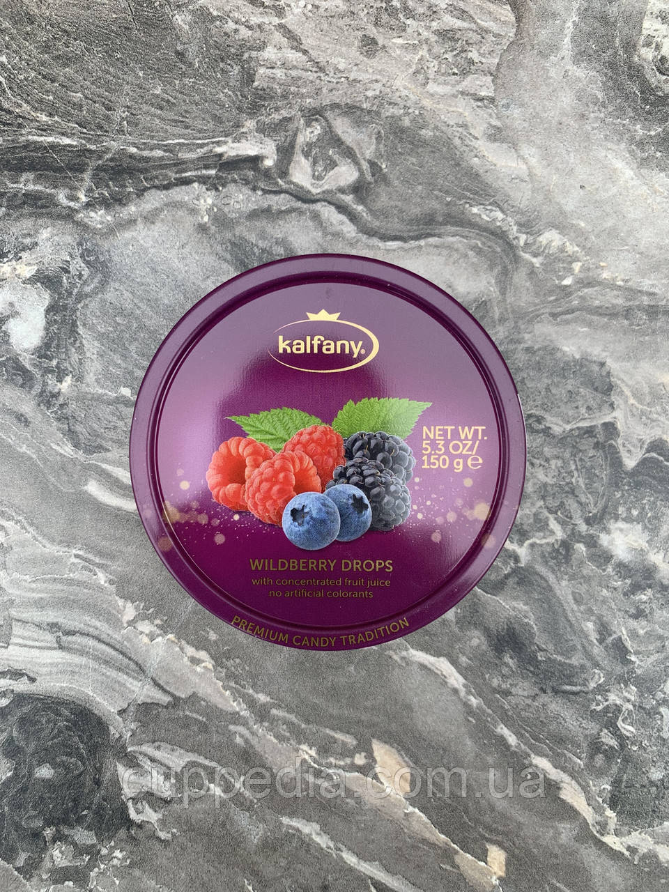 Льодяники kalfany wildberry drops ягідний мікс 150 грм