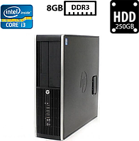 Компьютер HP Compaq Elite 6300 SFF/Intel Core i3-3220 3.30GHz/8GB DDR3/HDD 250GB/Intel HD Graphics 2500