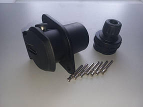 Вилка електрична 7  полюсів