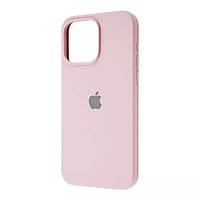 Чохол Silicone Case Full iPhone 15 Pro (chalk pink) 51587