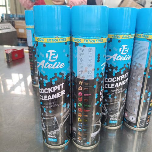 Полироль приборной панели глянцевая Новая машина 750мл 12 Atelie (ID ...