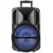 Акустична система з бездротовим мікрофоном на пульті MD20-12L 12"x1 40W, фото 3