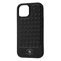 Чохол POLO Ravel (Leather) iPhone 15 Pro (black) 51240