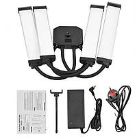 Лампа LED HD-2 45W 112 pcs white 112 pcs yellow 3200K-5600K + 2 holder 770587