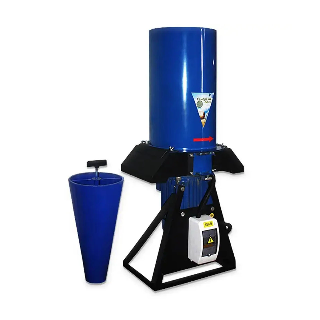 Сенорезка электро Универсал ДР-250 (измельчитель сена, соломы и зерна)