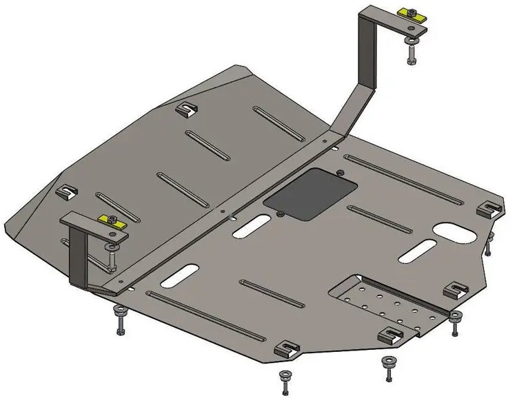 Захист двигуна Kia Sportage (2016-2021) Кольчуга, фото 1
