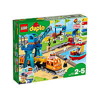 Класичний конструктор LEGO DUPLO Town Вантажний потяг (10875)