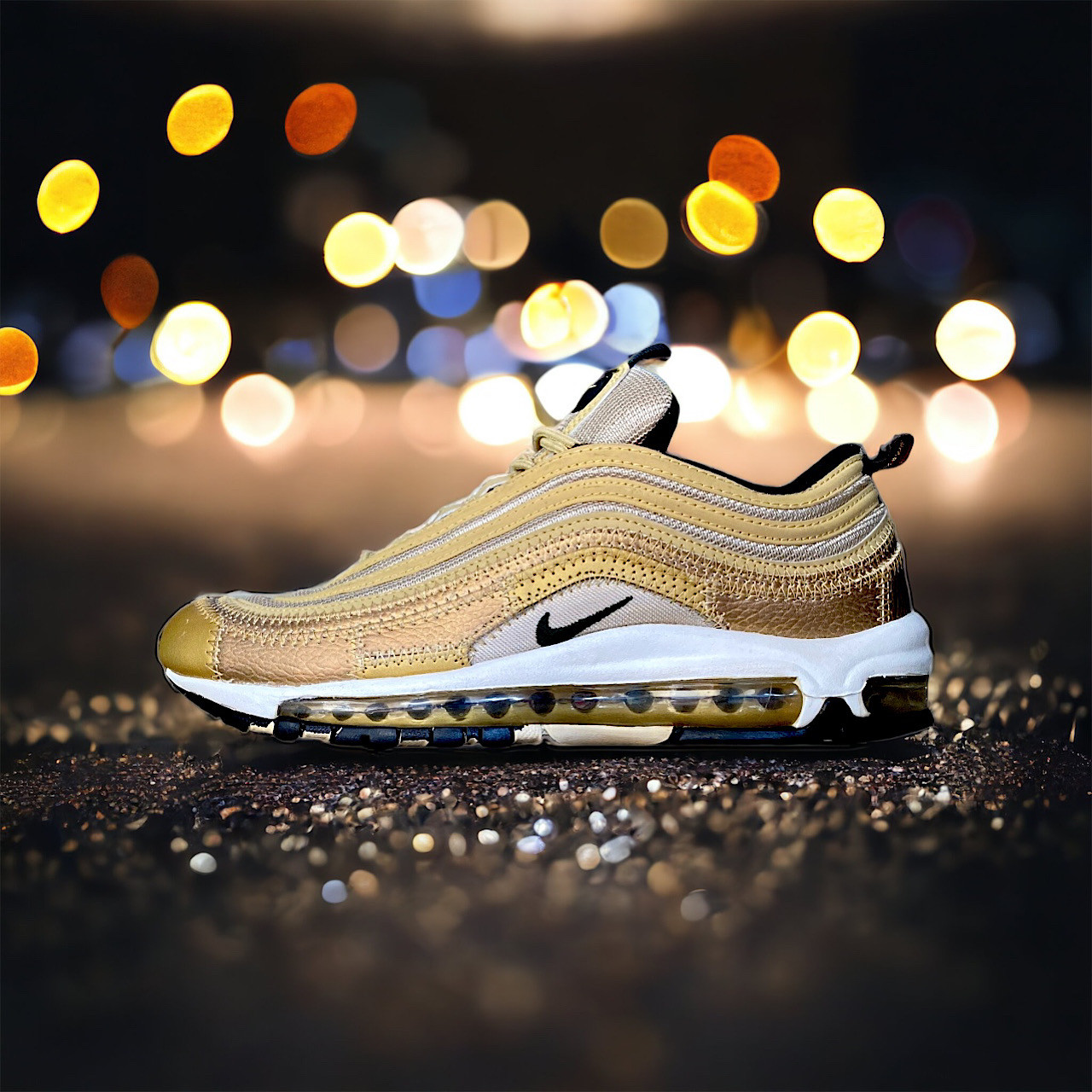 Nike Air Max 97 Cristiano Ronaldo Metallic Gold: Справжній стиль і комфорт для вашої колекції!