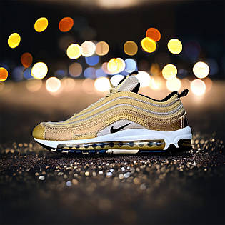 Nike Air Max 97 Cristiano Ronaldo Metallic Gold: Справжній стиль і комфорт для вашої колекції!