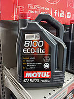 Моторна олива MOTUL / 8100 Eco-lite 5W20 / 5 л