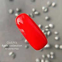 Ga&Ma Basic Collection №050 - гель-лак, пурпурный, 10 мл