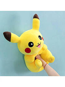 М'яка іграшка покемон пікачу 40 см, Детектив пікачу дитяча іграшка, Pikachu жовтий