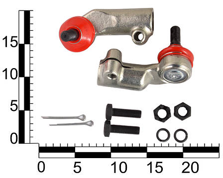 Накінечник рульовий ВАЗ 1117-19, (лів. + прав.) зовнішній, з кріпленням, кор. уп. ASR EXTREME, фото 2