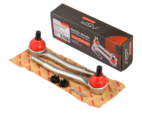 Накінечник рульовий ВАЗ 2101-07, (лев. + прав.) внутрішній, з кріпленням, кор. уп.ASR EXTREME, фото 1