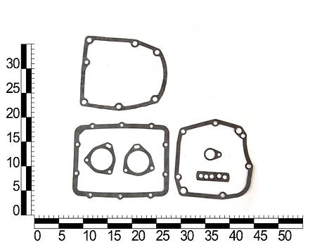 Комплект прокладок КПП ВАЗ 2101-07, 4 ступ. (кожкартон, Німеччина), фото 2
