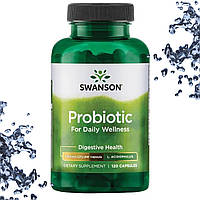 Пробиотик Swanson Probiotic for Daily Wellness 1 billion CFU на капсулу 120 капсул