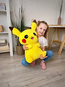 Величезна іграшка покемон пікачу 75 см, Pokemon плюшевий пікачу дитячі іграшки Pikachu жовтий