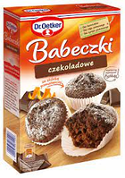 Суміш для шоколадних кексів Dr. Oetker "Babeczki czekoladowe" 335г.Польща