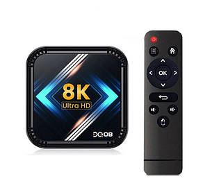 Приставка Android TV Box DQ08 RK3528 Quad Core Cortex A53 Support 8K Video 4K HDR10+ Dual Wifi BT 4Gb/64Gb, фото 1