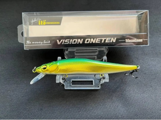 Воблер Fishing-megabass Vision OneTen 110SP 14g  MAT TIGER