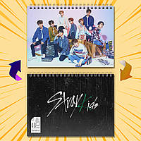 Скетчбук А5 48 л. 150 гр.м² K-Pop Group Stray Kids