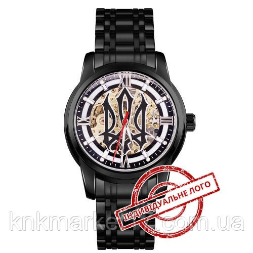 Годинник наручний Patriot Sharp All Black Індивідуальне Лого, фото 1