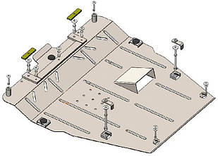 Захист двигуна Lexus ES 250 (з 2018--) Кольчуга
