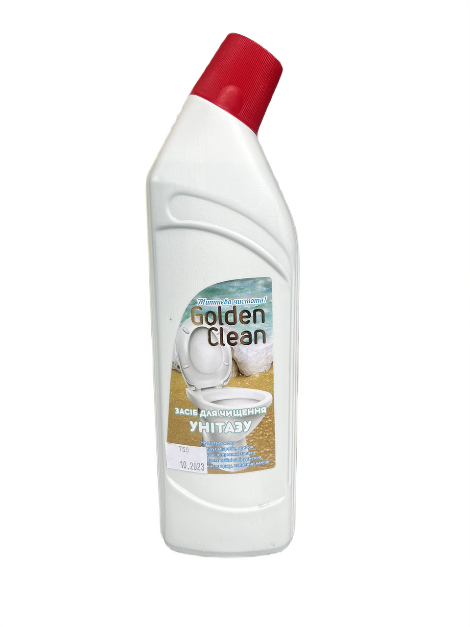 Засіб для чистки і миття унітазів 750мл Golden Clean