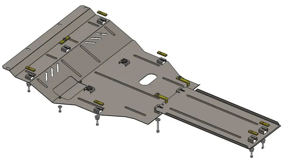 Захист двигуна Lexus GS 350 (2007-2012) Кольчуга, фото 1