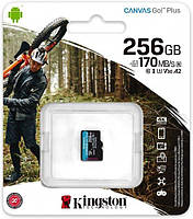 Карта пам`яті microSD 256Gb class 10 UHS-1 Kingston (SDCG3/256GBSP), фото 7