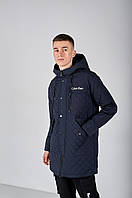 Чоловіча куртка демісезонна, колір темно-синій Calvin Klein