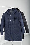 Чоловіча куртка демісезонна, колір темно-синій Calvin Klein, фото 8