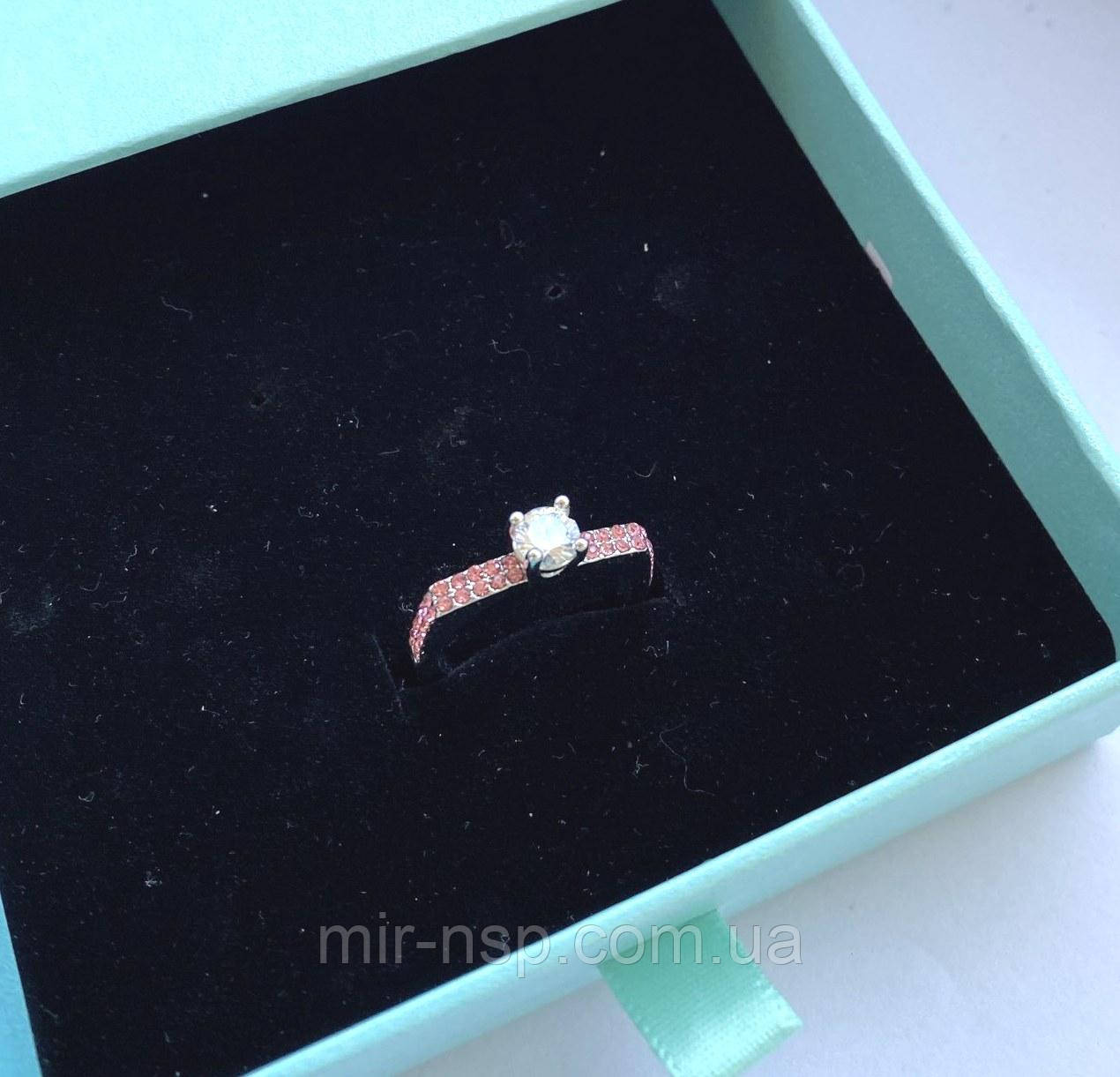 Кільце з фіанітом розмір 17, фото 1