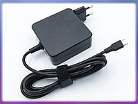 Блок питания для Asus 20V 3.25A 65W Type-C (USB-C) Квадратный. Черный