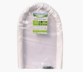 Готовий парник для городу 10 м арочний дугового з агроволокна "Гігант" Агро-лідер щільність 60 г/м2