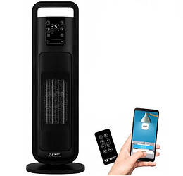 Тепловентилятор керамічний Yoer Feno FH04BK 2000 Вт Wi-Fi з пультом ДК Чорний