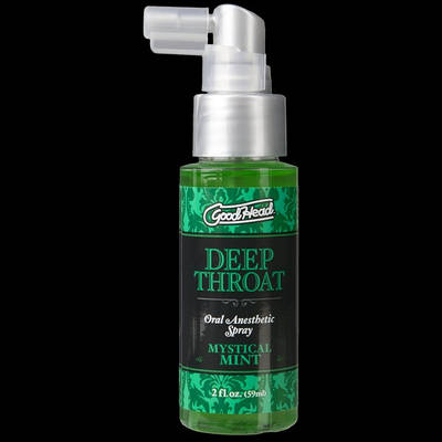 Спрей для мінету Doc Johnson GoodHead DeepThroat Spray — Mystical Mint 59 мл для глибокого мина