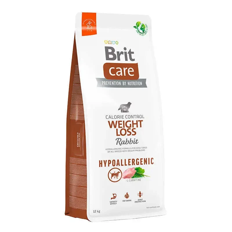 Сухий корм для собак із зайвою вагою Brit Care Dog Hypoallergenic Weight Loss кролик 12 кг