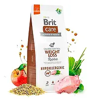 Сухий корм для собак із зайвою вагою Brit Care Dog Hypoallergenic Weight Loss кролик 12 кг, фото 3